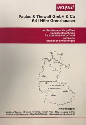 Paulus und Thewalt Katalog 1970