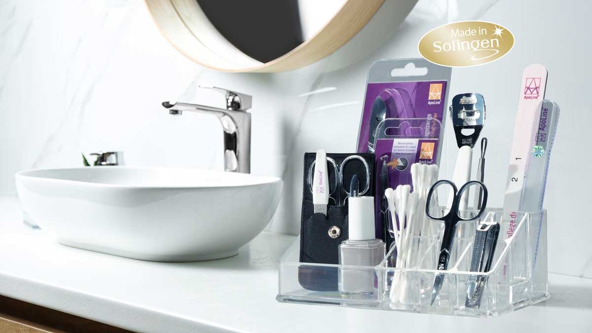 Apoline Sortiment auf Tisch