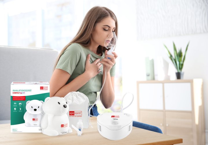 aponorm Inhalation Sortmiment aponorm Inhalation Sortmiment auf dem Tisch