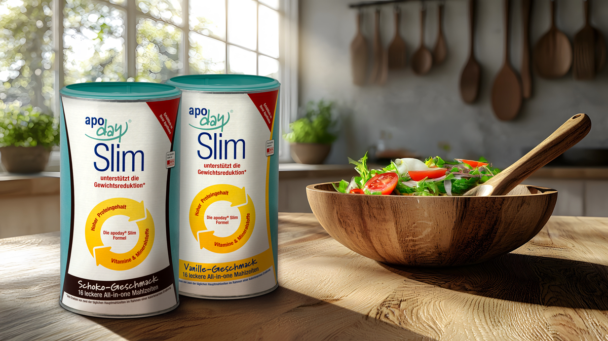 Wood table perspective in a restaurant kitchen with natural light and fresh ingredients