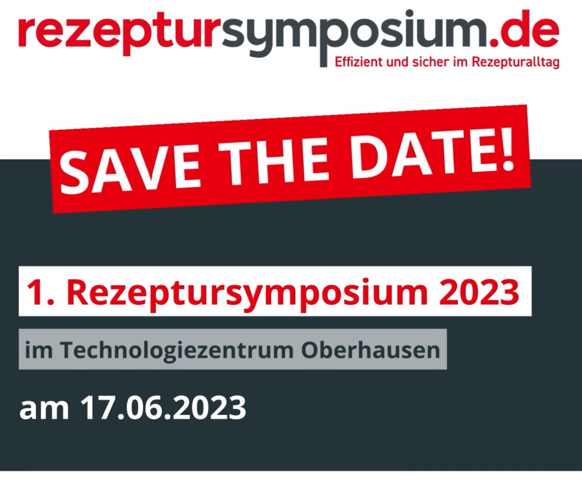 1. Rezeptursymposium 2023 Social Media Beitrag